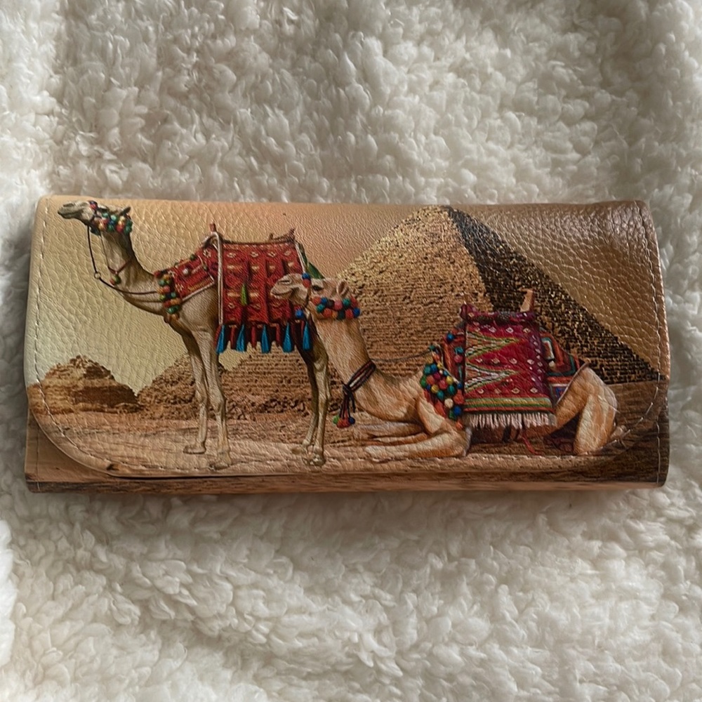 COPY - Egyptian leather wallet